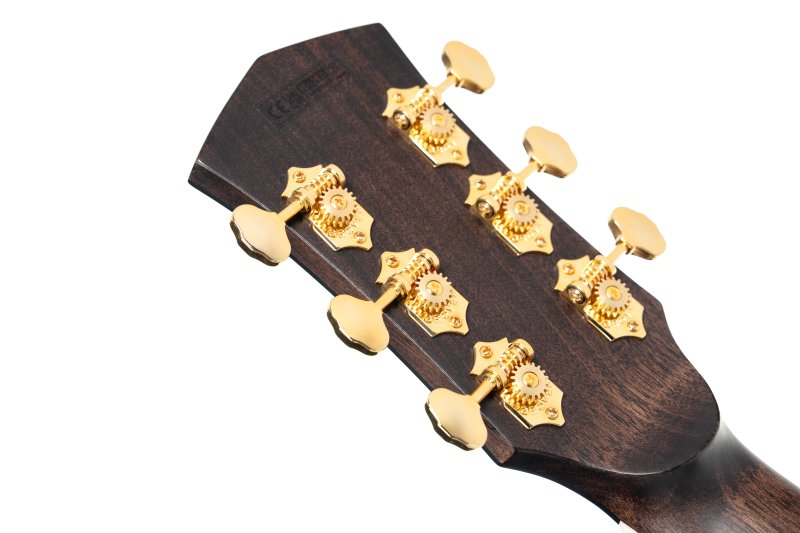 Cort Gold MC6 Ovangkol Acoustic-Electric Guitar W/ Premium Gig-Bag, Natural Gloss
