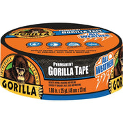 Gorilla 1.88 In. x 25 Yd. All Weather Repair Tape, Black