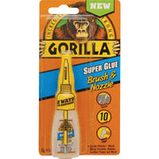 7500102 Gorilla 0.42 Oz. Liquid Bottle Brush & Nozzle Super Glue