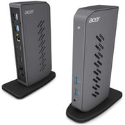 Acer - USB-C Docking Station with Dual HDMI (FHD @60Hz), 7 USB Ports Including USB 3.1 Gen 1 & USB 2.0