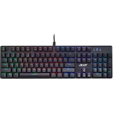 Acer - Nitro NKW202 Full-size Wired Mechanical Gaming Keyboard - Black