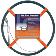General Wire 1/2 In. x 1/16 In. x 50 Ft. Spear Carbon Steel Sewer Rod