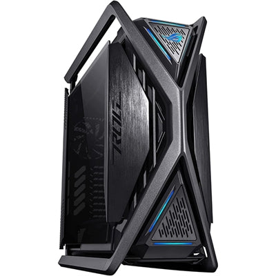 ASUS ROG Hyperion GR701 EATX Full-tower Computer Case with Semi-open Structure, Tool-free Side Panels, Supports up to 2 X 420mm Radiators, Built-in