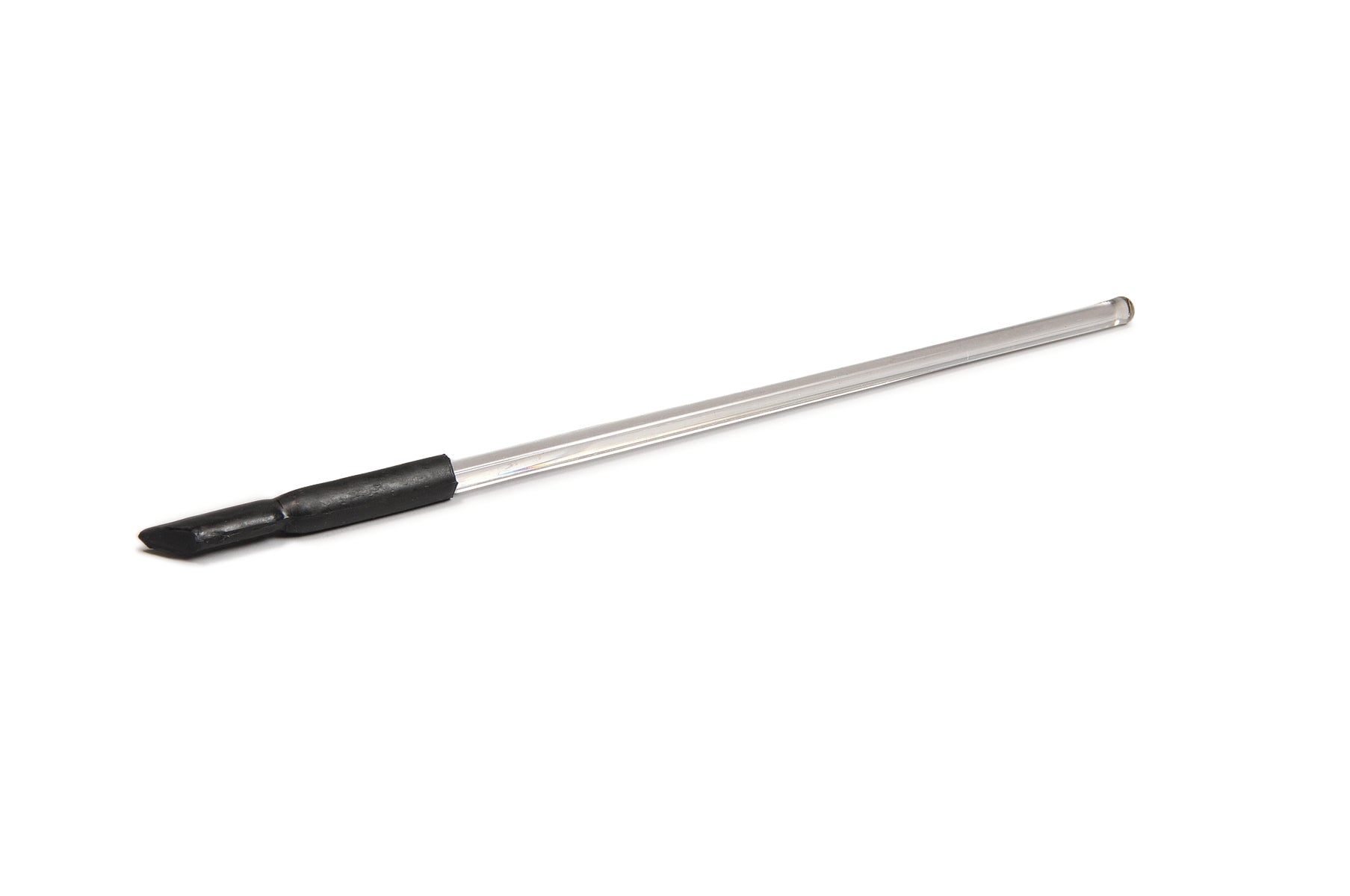 United Scientific® Glass Stirring Rods W/ Rubber Policeman, 5" Long, 3mm Diameter, Pk/12, comes with 12
