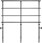 NPS® Back Guardrail for 4 Level TransPort Riser, Frame Color: Black