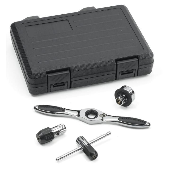 3880 Gearwrench, Tap & Die Set, 12 Inch OAL, 3 Inch OAH, 3 Inch OAW, 5 Piece