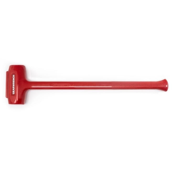 69-552G Gearwrench, Sledge Head Dead Blow Hammer, Dead Blow, Red, Sledge Head