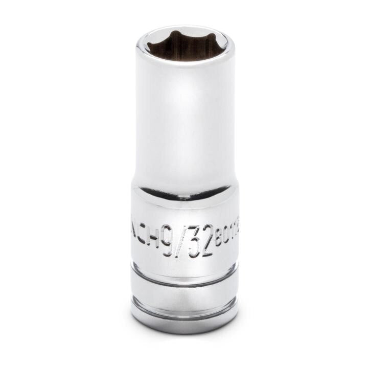 80118S-06 Gearwrench, Socket, 1/4 Inch Drive, 6 Point, 9/32 Inch, Alloy Steel