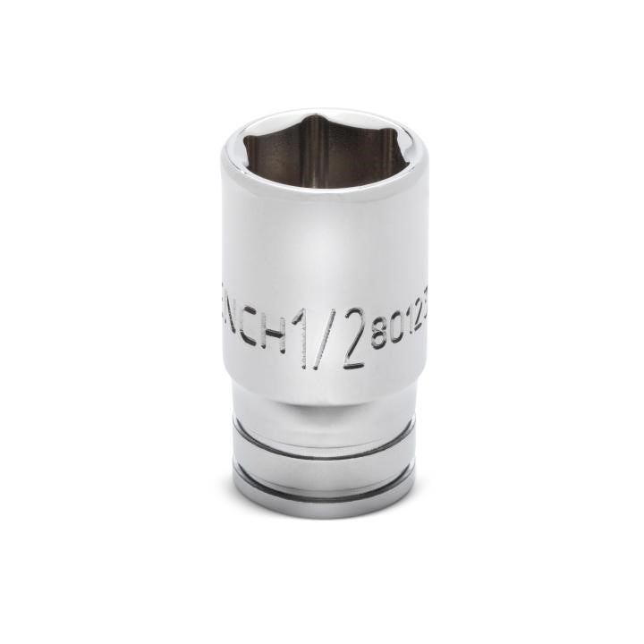 80123S-06 Gearwrench, Socket, 1/4 Inch Drive, 6 Point, 1/2 Inch, Alloy Steel