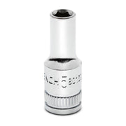 80139S-06 Gearwrench, Socket, 1/4 Inch Drive, 6 Point, 5 MM, Full Polish Chrome