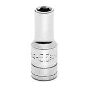 80140S-06 Gearwrench, Socket, 1/4 Inch Drive, 6 Point, 5.5 MM, Alloy Steel