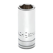 80144S-06 Gearwrench, Socket, 1/4 Inch Drive, 6 Point, 9 MM, Full Polish Chrome