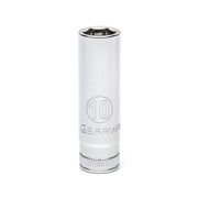 80145 Gearwrench, Socket, 1/4 Inch Drive, 6 Point, 10 MM, Full Polish Chrome