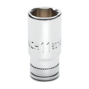 80146S-06 Gearwrench, Socket, 1/4 Inch Drive, 6 Point, 11 MM, Alloy Steel, 11MM