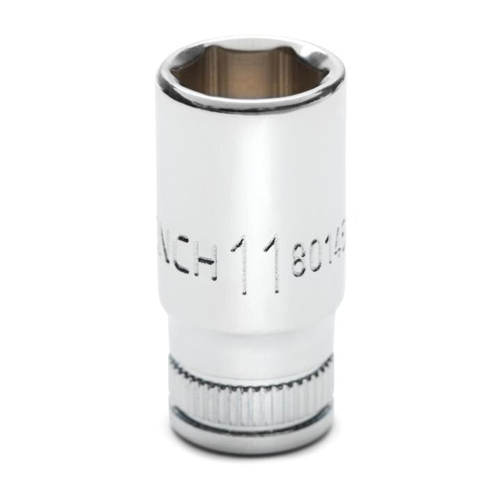 80146S-06 Gearwrench, Socket, 1/4 Inch Drive, 6 Point, 11 MM, Alloy Steel, 11MM