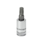 80172 Gearwrench, Bit Socket, 1/4 Inch Drive, Torx, 0.688 Inch, T10, Alloy Steel