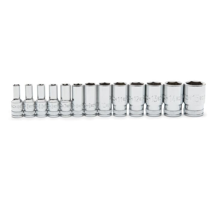 80304S-06 Gearwrench, Socket Set, 1/4 Inch Drive, 6 Point, 15MM, Mid Length, 4MM