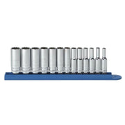 80308 Gearwrench, Socket Set, 1/4 Inch Drive, 12 Point, 15MM, Deep, Alloy Steel