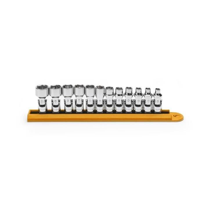80311 Gearwrench, Socket Set, 1/4 Inch Drive, 6 Point, 15MM, Standard, 12 Pc