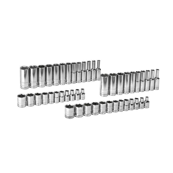 80314D Gearwrench, Socket Set, 1/4 Inch Drive, 6 Point, 9/16 Inch
15MM, 47 Pc