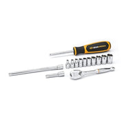 80326 Gearwrench, Mechanics Tool Set, 1/4 Inch Drive Tang, 6 Point, Alloy Steel