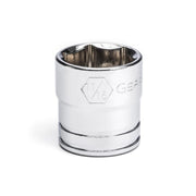 80357 Gearwrench, Socket, 3/8 Inch Drive, 6 Point, 11/16 Inch, Alloy Steel, SAE
