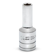 80363S-06 Gearwrench, Socket, 3/8 Inch Drive, 6 Point, 1/4 Inch, Alloy Steel