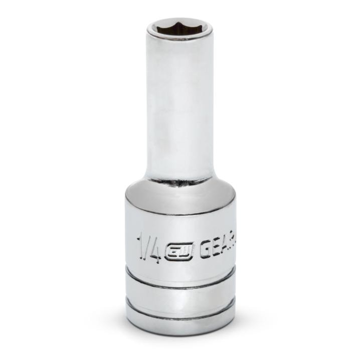80363S-06 Gearwrench, Socket, 3/8 Inch Drive, 6 Point, 1/4 Inch, Alloy Steel