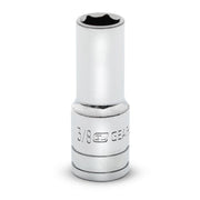80365S-06 Gearwrench, Socket, 3/8 Inch Drive, 6 Point, 3/8 Inch, Alloy Steel