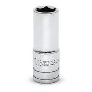 80366S-06 Gearwrench, Socket, 3/8 Inch Drive, 6 Point, 7/16 Inch, Alloy Steel