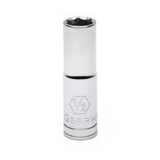 80367 Gearwrench, Socket, 3/8 Inch Drive, 6 Point, 1/2 Inch, Full Polish Chrome