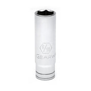 80368 Gearwrench, Socket, 3/8 Inch Drive, 6 Point, 9/16 Inch, Alloy Steel, Deep