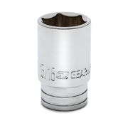 80372S-06 Gearwrench, Socket, 3/8 Inch Drive, 6 Point, 13/16 Inch, Alloy Steel