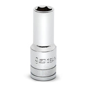 80391S-06 Gearwrench, Socket, 3/8 Inch Drive, 6 Point, 9 MM, Full Polish Chrome