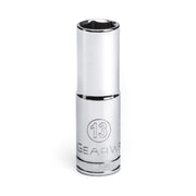 80395 Gearwrench, Socket, 3/8 Inch Drive, 6 Point, 13 MM, Full Polish Chrome