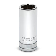 80395S-06 Gearwrench, Socket, 3/8 Inch Drive, 6 Point, 13 MM, Alloy Steel, 13MM
