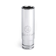 80396 Gearwrench, Socket, 3/8 Inch Drive, 6 Point, 14 MM, Full Polish Chrome