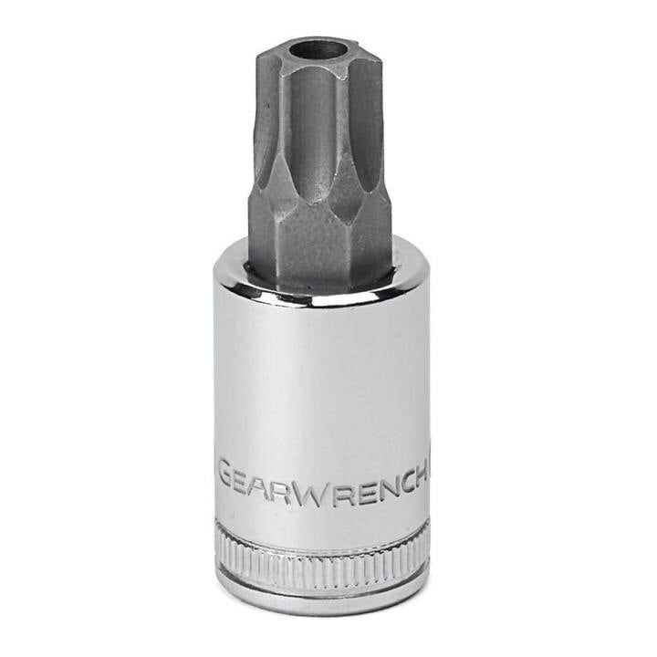 80457 Gearwrench, Bit Socket, 3/8 Inch Drive, Tamper Proof Torx, 0.788 Inch
