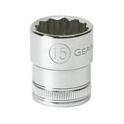 80487 Gearwrench, Socket, 3/8 Inch Drive, 12 Point, 11 MM, Full Polish Chrome