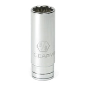 80515D Gearwrench, Socket, 3/8 Inch Drive, 12 Point, 5/8 Inch, Alloy Steel, Deep
