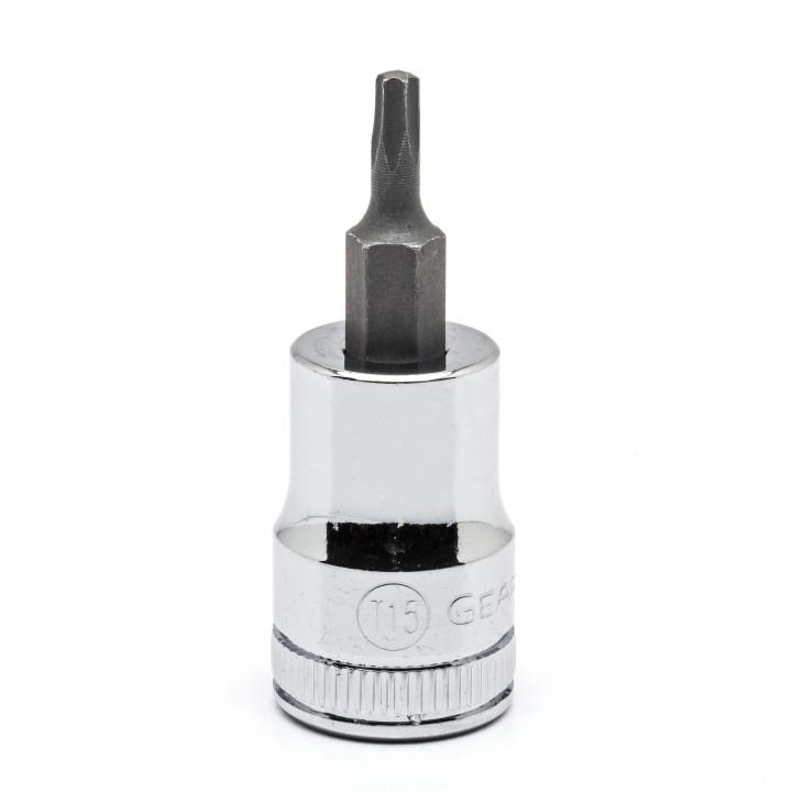 80534 Gearwrench, Bit Socket, 3/8 Inch Drive, Torx, 0.788 Inch, T15, Alloy Steel