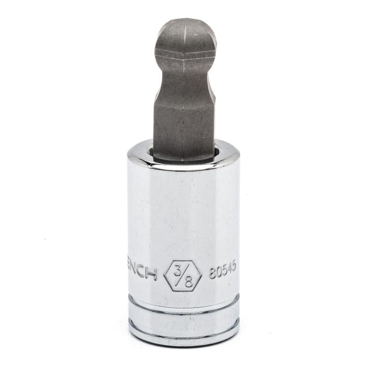80545 Gearwrench, Bit Socket, 3/8 Inch Drive, Ball Hex, 0.591 Inch, 3/8 Inch