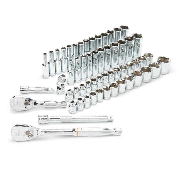 80550 Gearwrench, Mechanics Tool Set, 3/8 Inch Drive Tang, 6 Point, Alloy Steel
