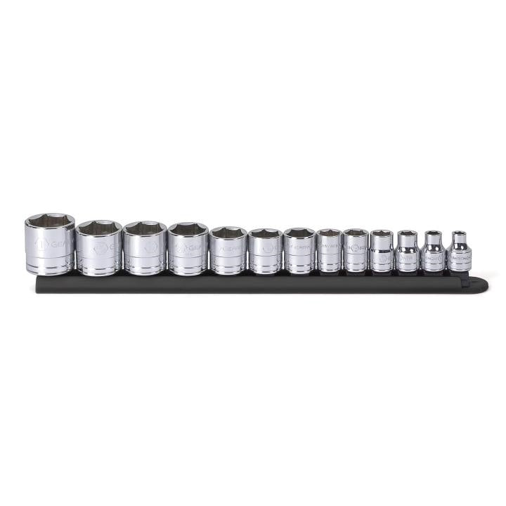80553 Gearwrench, Socket Set, 3/8 Inch Drive, 6 Point, 1 Inch, Standard, 13 Pc