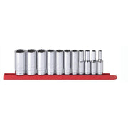 80555 Gearwrench, Socket Set, 3/8 Inch Drive, 6 Point, 7/8 Inch, Deep, 11 Pc