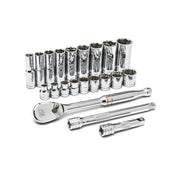 80557 Gearwrench, Mechanics Tool Set, 3/8 Inch Drive Tang, 6 & 12 Point, SAE
