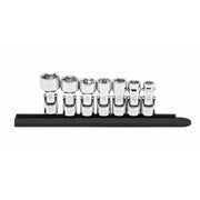 80564 Gearwrench, Socket Set, 3/8 Inch Drive, 6 Point, 3/4 Inch, Standard, 7 Pc