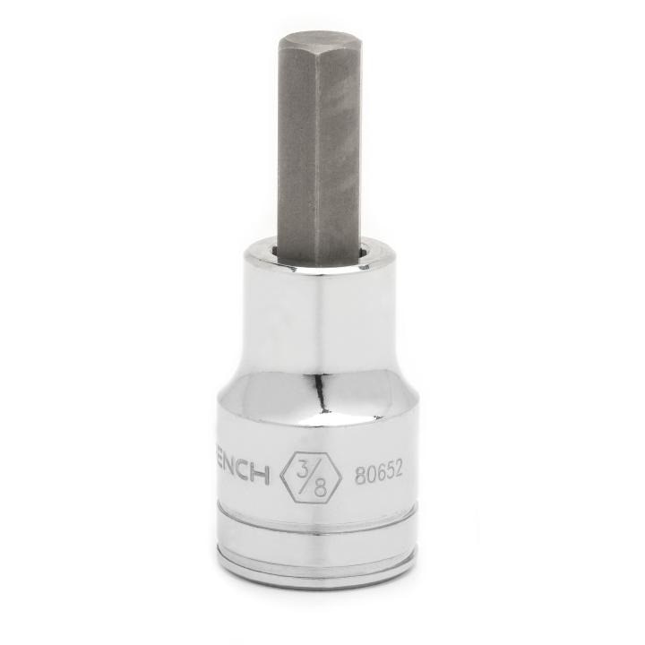 80652 Gearwrench, Bit Socket, 1/2 Inch Drive, Hex, 1.097 Inch, 3/8 Inch, SAE