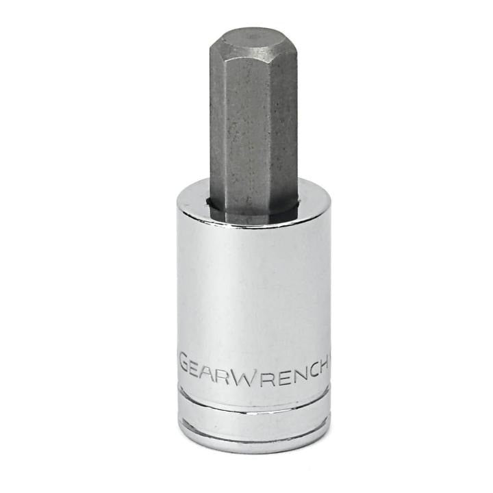 80657 Gearwrench, Bit Socket, 1/2 Inch Drive, Hex, 1.097 Inch, 3/4 Inch, Metric