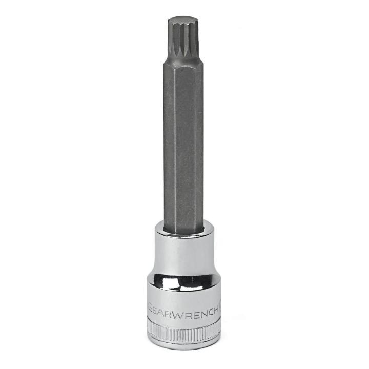 80666 Gearwrench, Bit Socket, 1/2 Inch Drive, Triple Square, 3.297 Inch, 12 MM